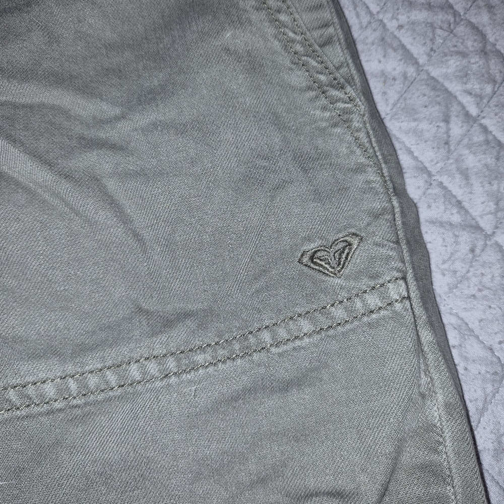 Roxy Light Gray Drawstring Pants - image 2